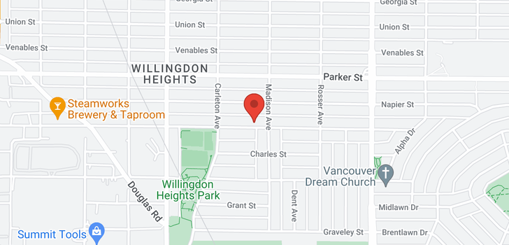 map of 4271 WILLIAM STREET